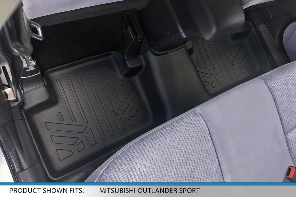 MAXLINER Floor Mats 2 Row Liner Set for 2011-2024 Mitsubishi Outlander Sport