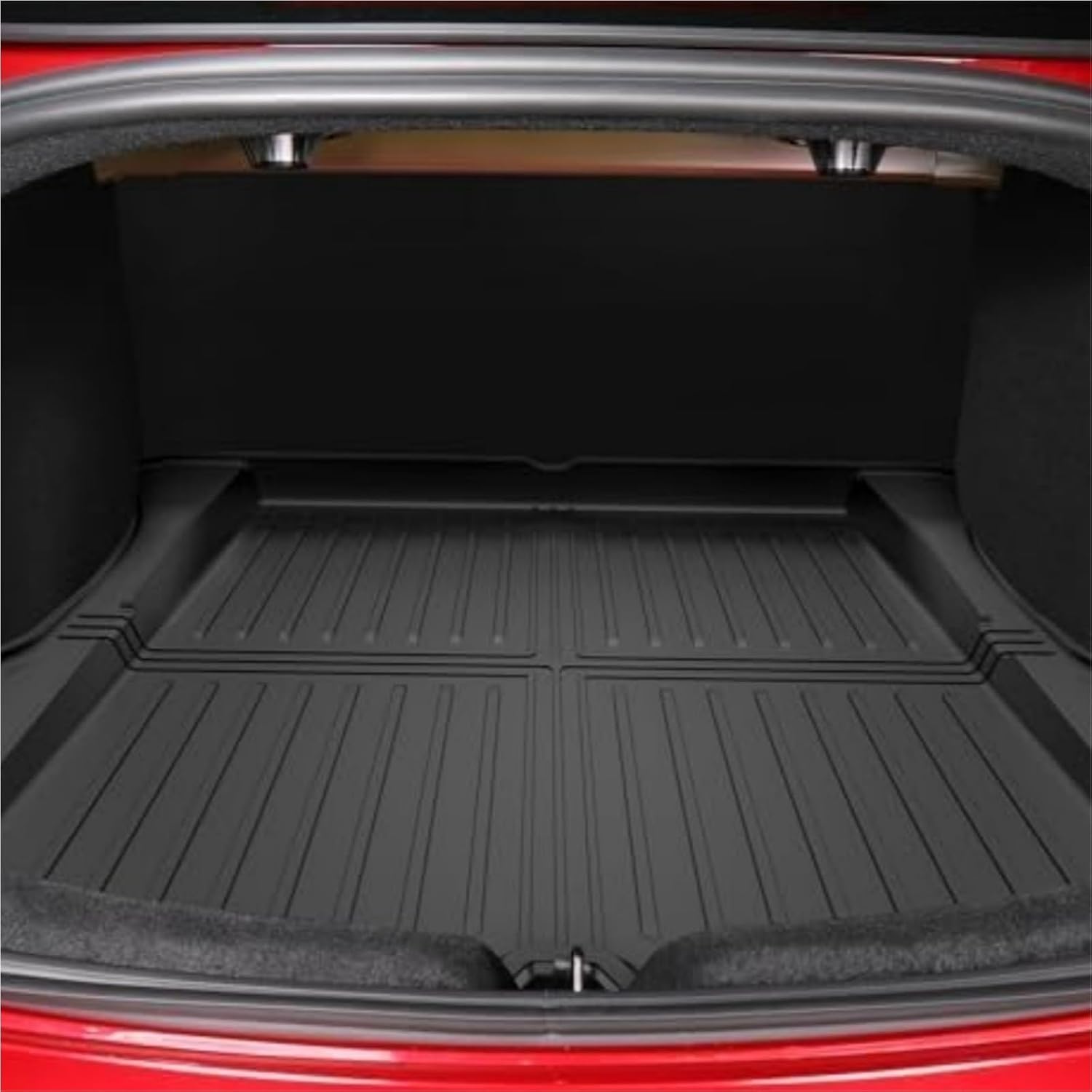 for Tesla Model 3 Highland 2024 TPE Floor Mats,All Weather Waterproof Anti-Slip Front Rear Cargo Liner Trunk Mat(Right Rudder 6pcs)