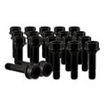 RISON Titanium Wheel Lug Bolts M14x1.5x52/67mm Lug Bolts Aerospace Grade 6AL4V Lightweight and Durability Lug Bolt Car Accessories for Ferrari Pack of 20pcs (Black, M14X1.5X67mm)