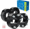 PHILTOP 5x5 to 6x5.5 Wheel Adapters 2 inch Compatible with Wrangler,5x127mm to 6x139.7mm Lug Centric Adapter with 78.1mm Hub Bore M14x1.5 Studs, fit for Grand Cherokee, Gladiator,Grand Cherokee L,4pcs