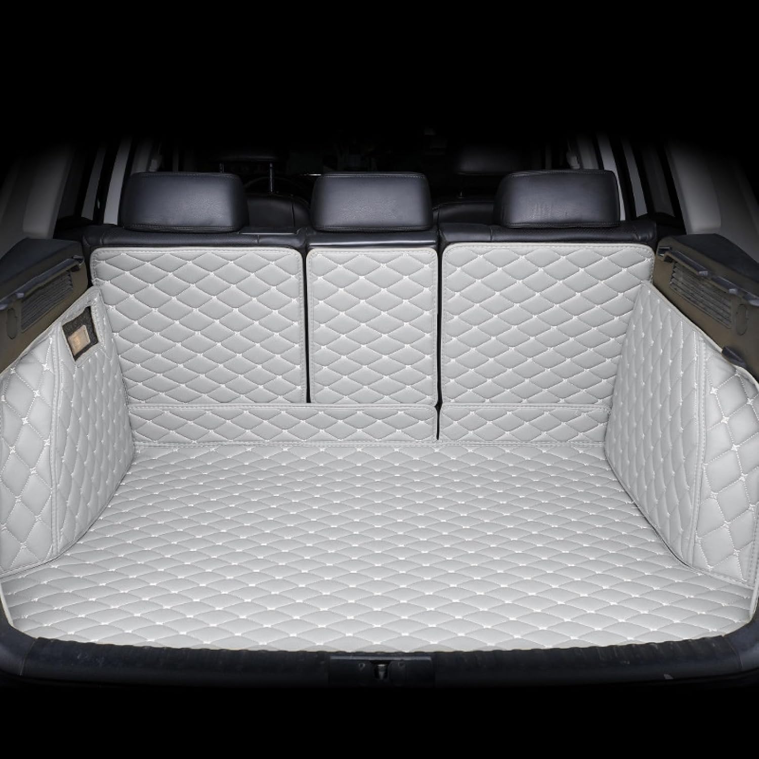 Auto Full Coverage Trunk Mat Anti-Dirty Floor Pad Car Boot Pad Cargo Liner Carpets Accessories,for Tesla Model 3 2019