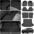 Cartist Floor Mats for Honda HR-V 2023 2024 2025 2026 (Gasoline & Hybrid), All Weather Cargo Liner & Door Sill Guards for HRV Accessories, Heavy Duty TPE Cargo Mats, Car Accessories