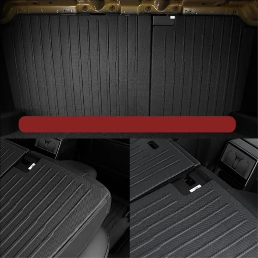 Compatible with Tesla Model 3 2024 Floor Mats Cargo Liner Trunk Mat TPE Pads Left Right Rubber Accessories(RHD 4pcs)