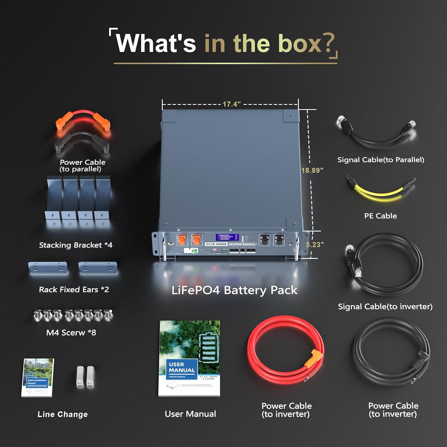 48V 600AH Lithium LiFePO4 Battery(6 Pack),Wifi/Bluetooth, Auto Fire Suppression,Built-in 100A BMS, 30720Wh Server Rack Battery with 3U Rack Mount Kit. for Solar Energy Storage, Home Backup Power
