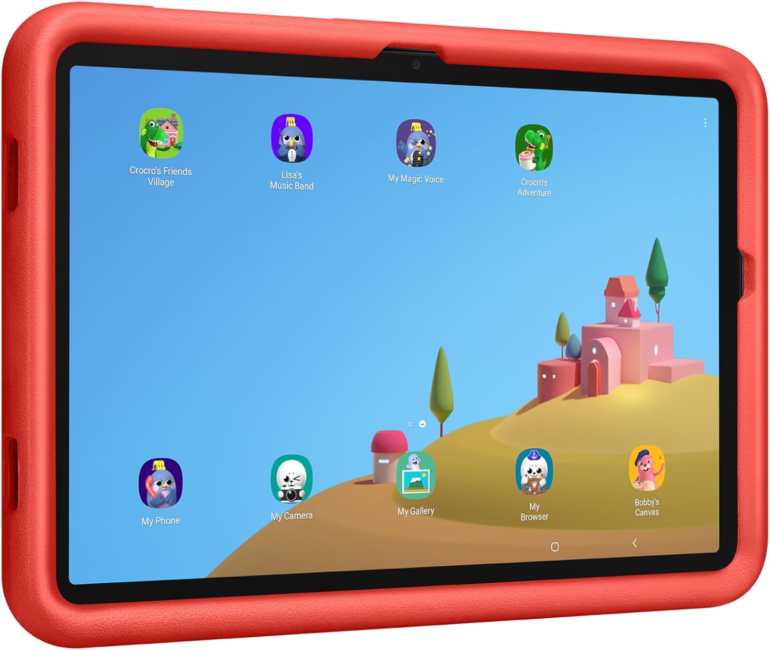 Samsung Galaxy Tab A11+ Kids Edition, 128 GB Android Tablet, Large Display, Durable, Slim, Light, Long Battery Life, US Version, Red