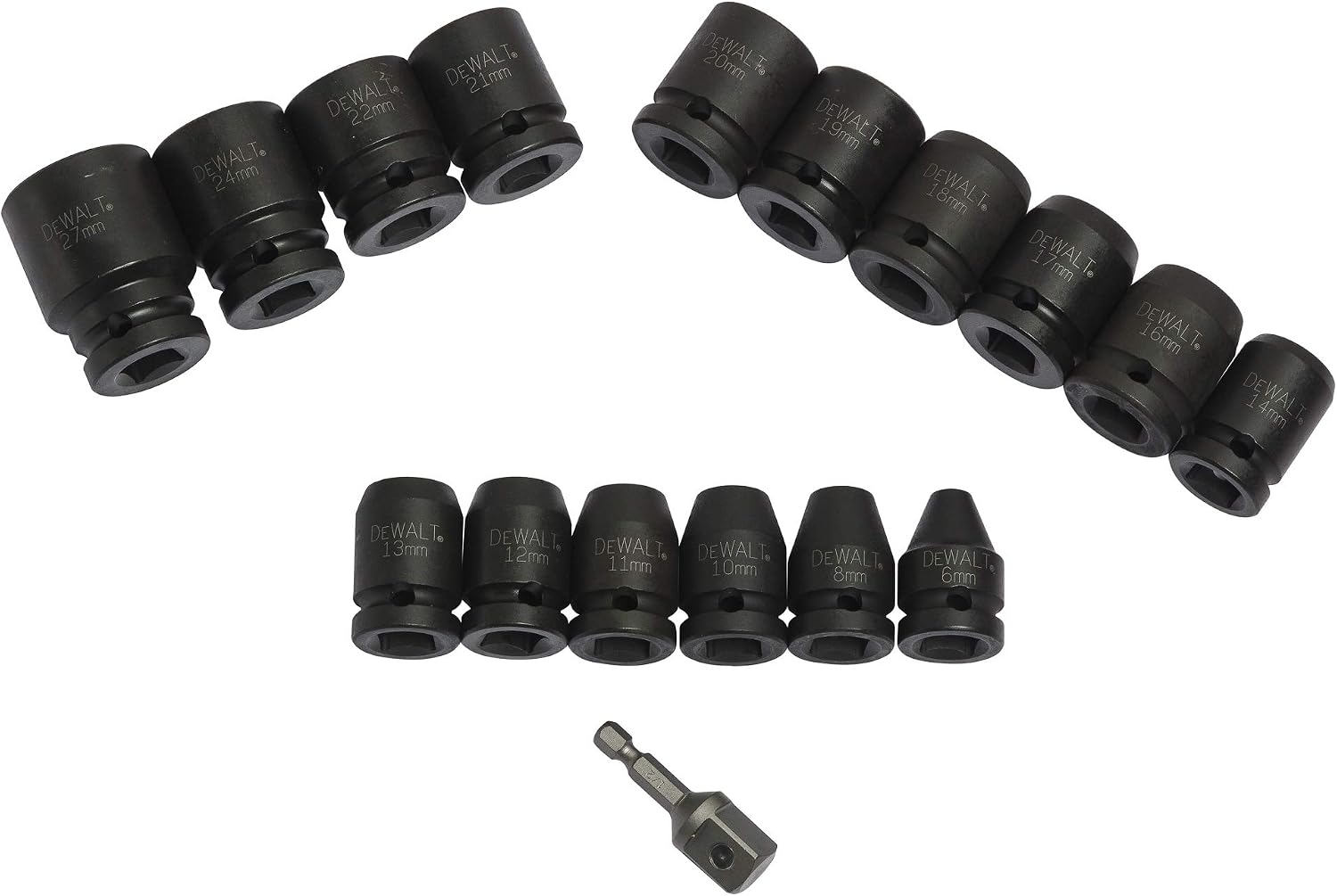 Dewalt DT7506QZ Impact Socket Set (17-Piece)