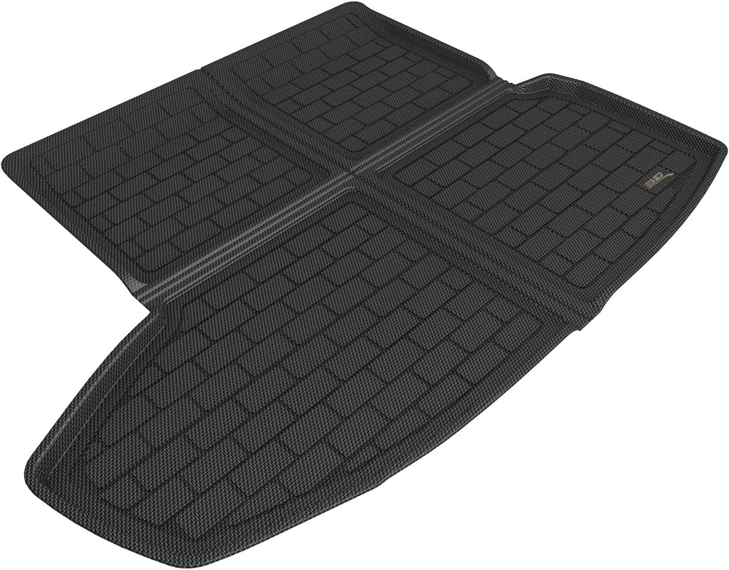 3D MAXpider Custom Fit Kagu Cargo Liner (Black) Compatible with Tesla Model S 2021-2026 - Cargo Liner