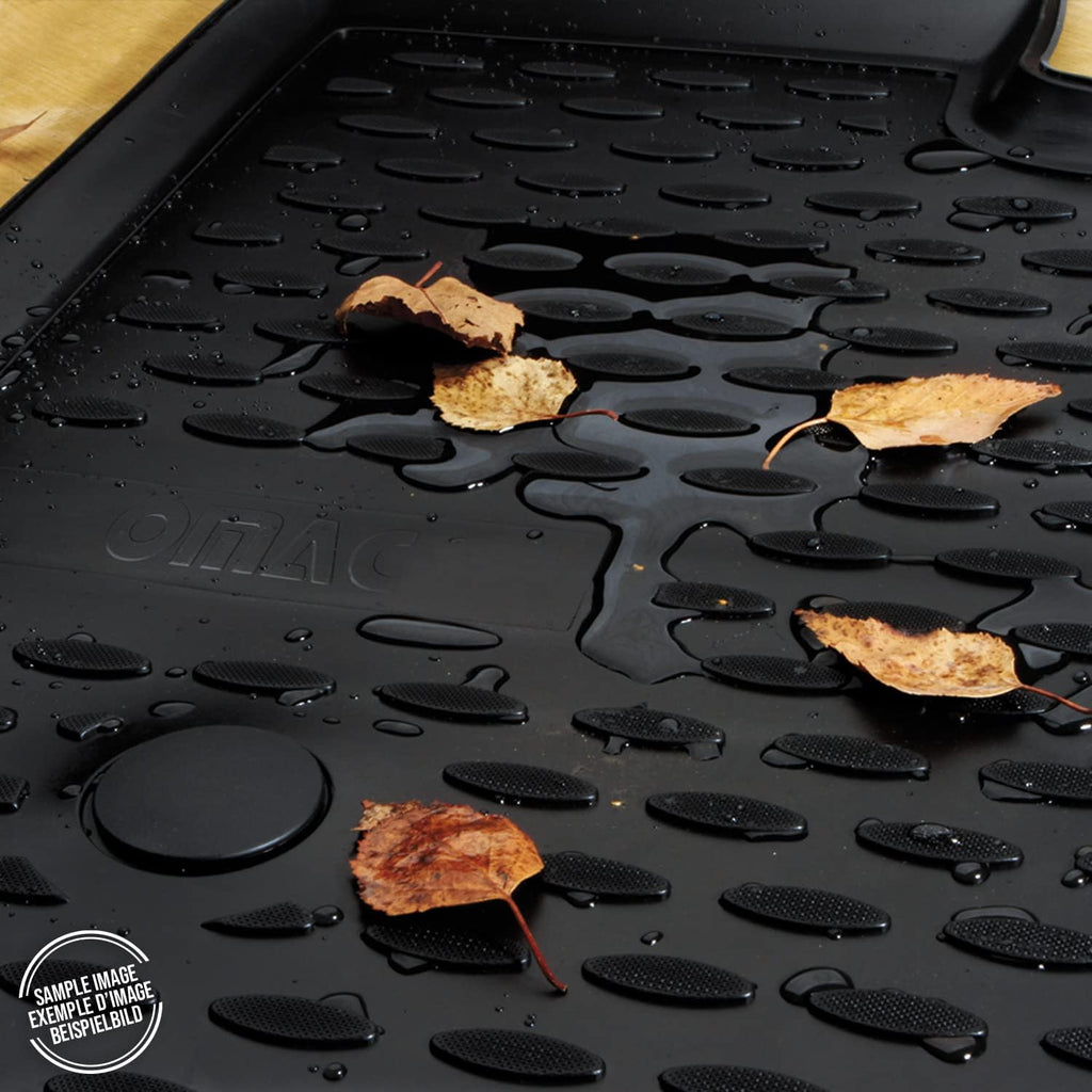 OMAC Custom Floor Mats & Cargo Liners for Honda Element 2003-2008 Black 4 Pcs