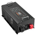 VEVOR Pure Sine Wave Inverter Charger, 6000 Watt, DC 24V to AC 120V, Battery Charger with LCD Display, Remote Control, Solar Inverter for Off-Grid Solar RV Boat Home, Compatible with Various Batteries
