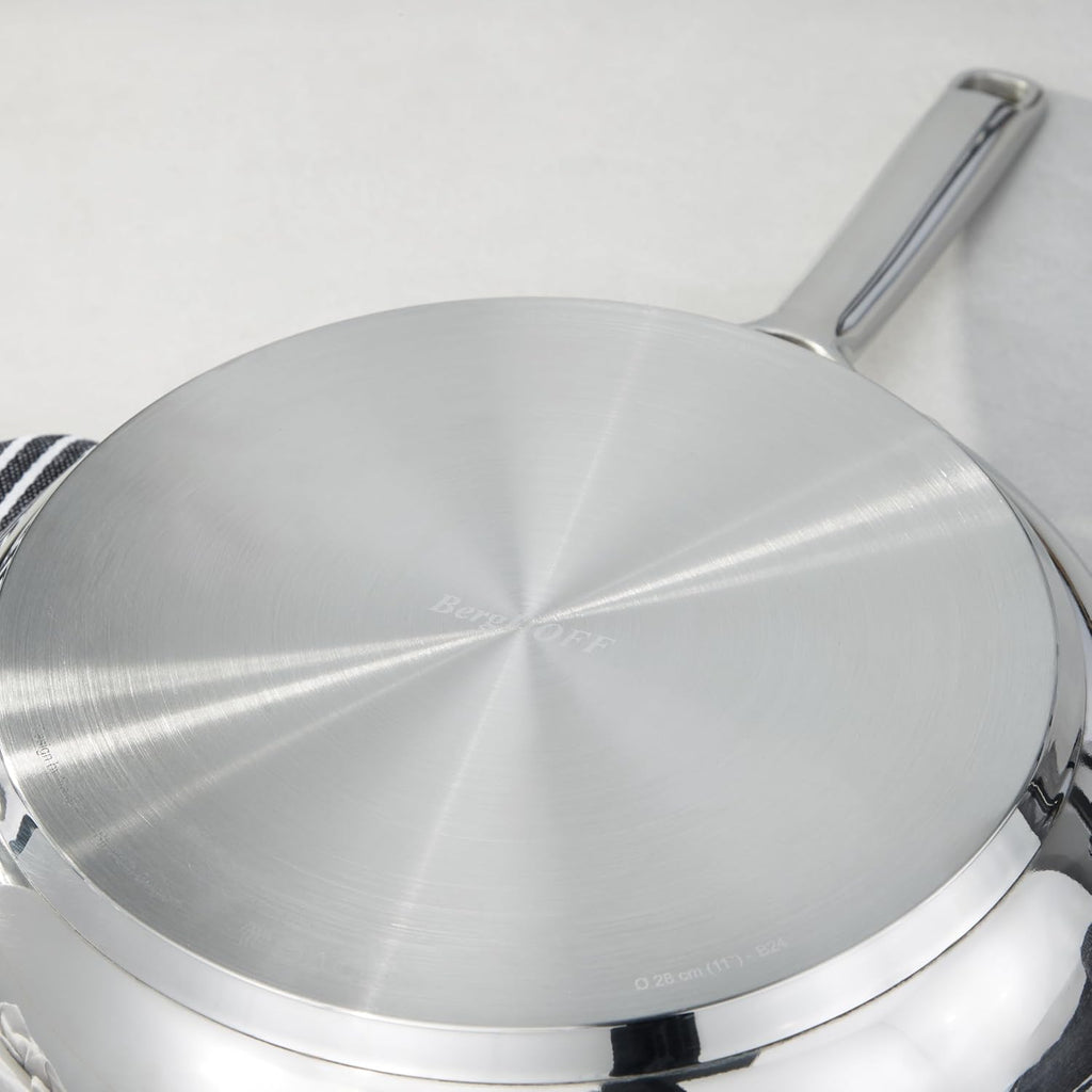 Berghoff DiNA Helix Recycled 18/10 Stainless Steel 11' Frying Pan