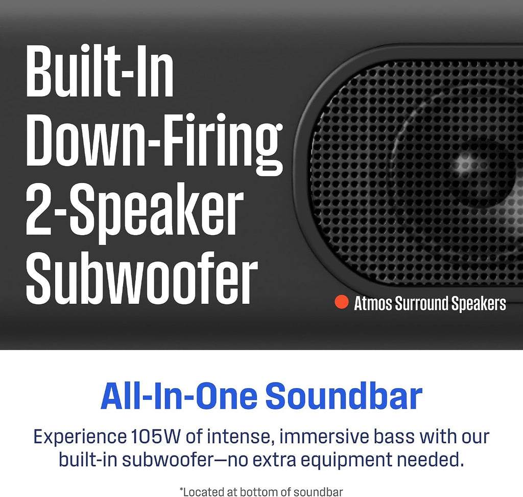 Westinghouse 4K 55 Inch TV and 3.1.2 All-in-One Sound Bar