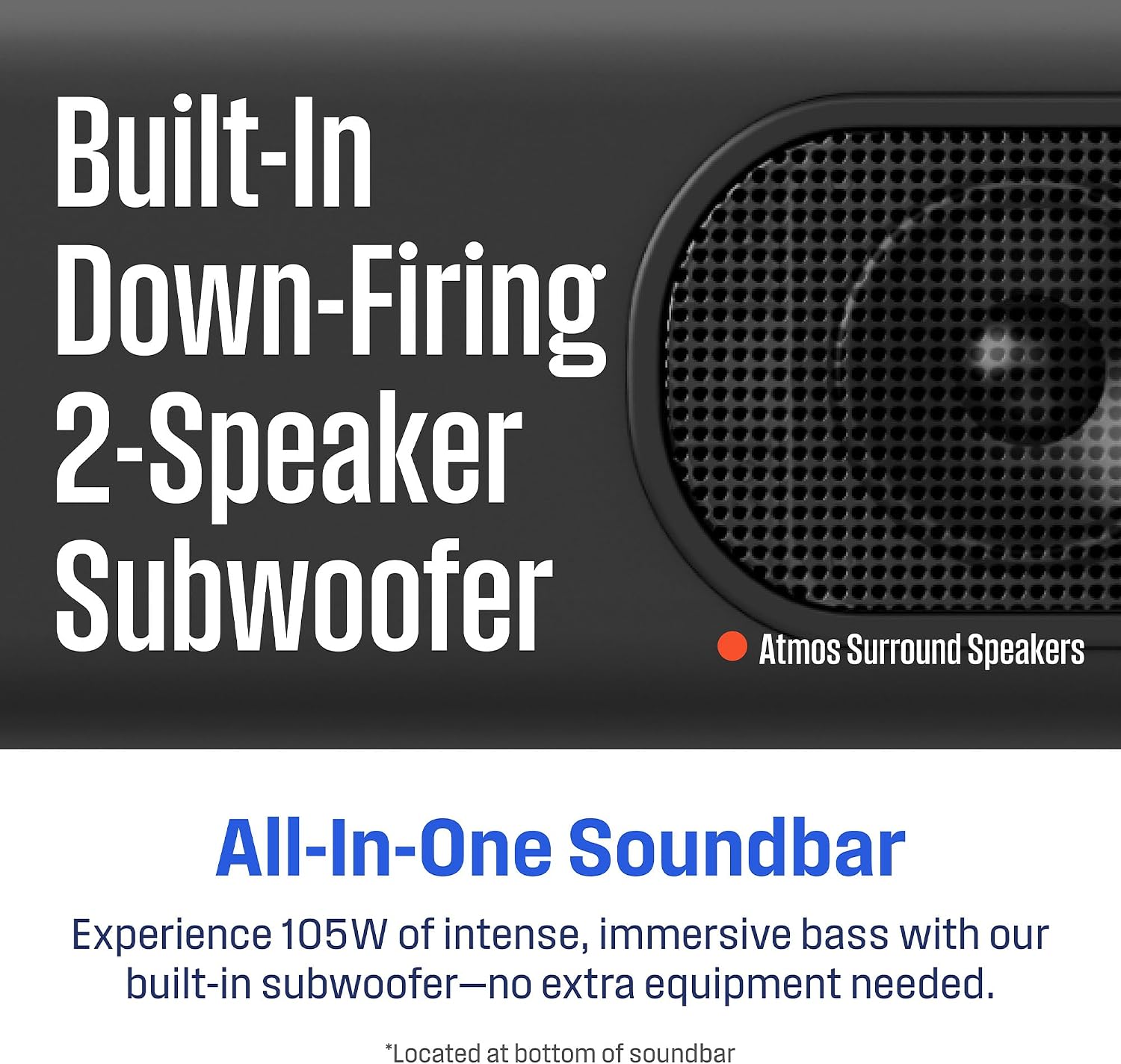 Westinghouse 4K 55 Inch TV and 3.1.2 All-in-One Sound Bar