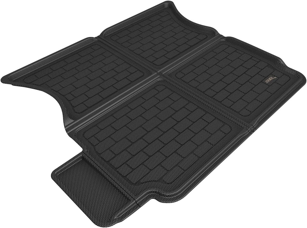 3D MAXpider Custom Fit Kagu Cargo Liner (Black) Compatible with Tesla Model X 5-Seater 2022-2025 - Cargo Liner