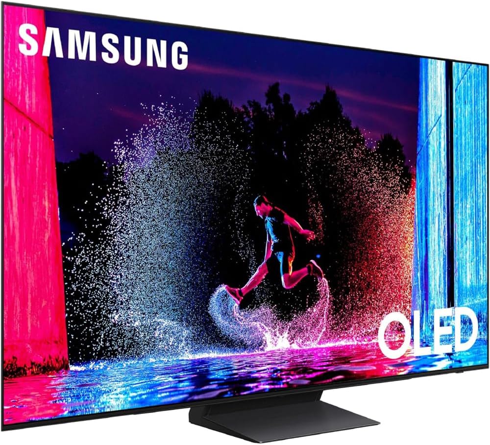 Samsung QN65S90DA 65 Inch OLED 4K Smart TV (2024) Bundle with Deco Gear 2X 4K HDMI 2.0 Cable with Pure Copper Conductors & CPS Exclusive 12 Month Protection Pack Bundle (BEACH-CPS-262000)
