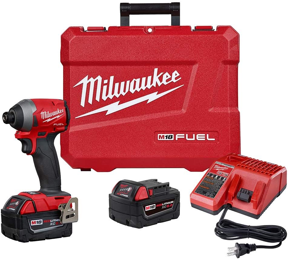 Milwaukee 2853-22 M18 FUEL 1/4' Hex Impact Driver XC Kit