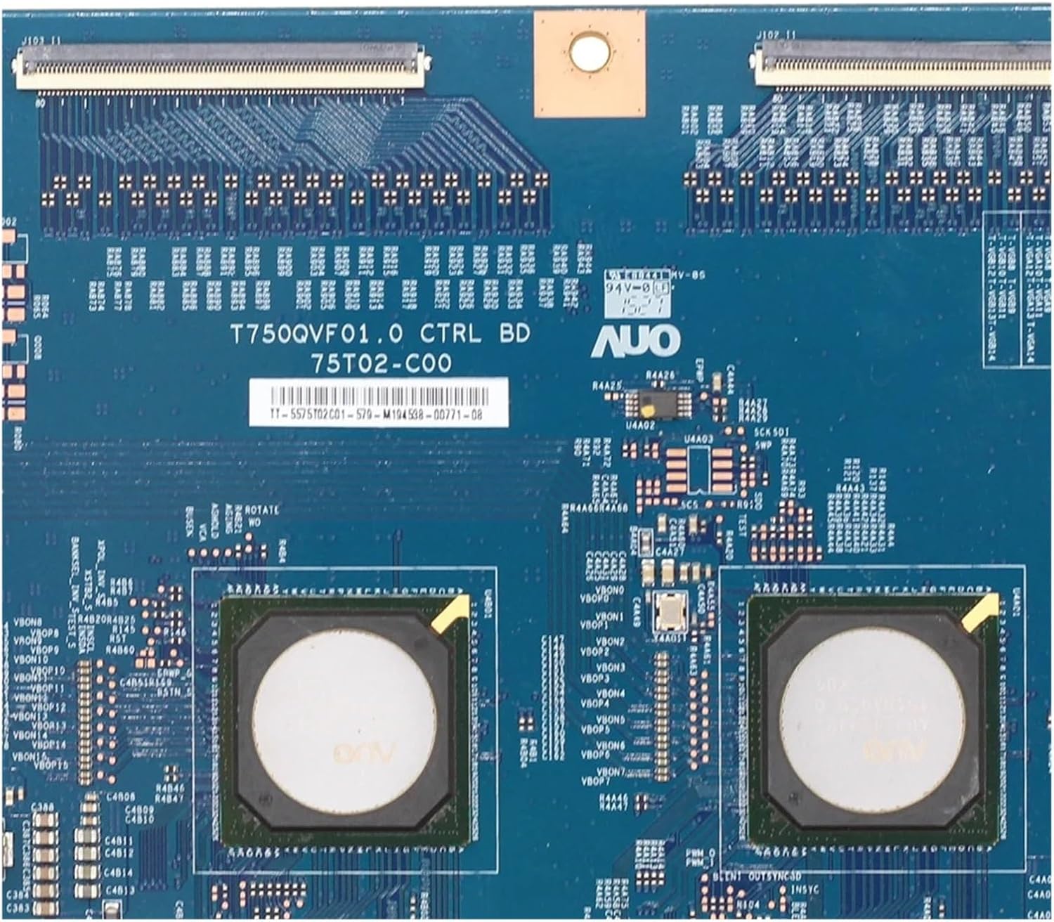 T750QVF01.0 CTRL BD 75T02-C00 75'' Tv T CON Board for TV 75 Inch Circuit Logic Board T750QVF01.0 75T02-C00 TV Parts