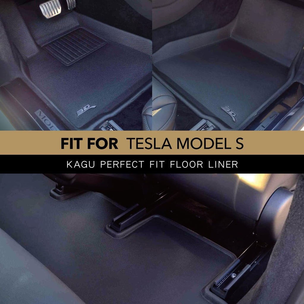 3D MAXpider Compatible with TESLA MODEL S 2021-2026 KAGU BLACK R1 R2