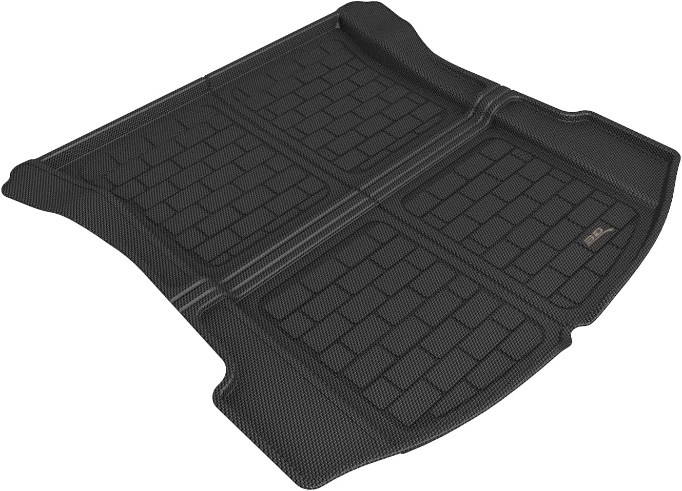 3D MAXpider Custom Fit Kagu Cargo Liner (Black) Compatible with Tesla Model 3 2021-2023 - Cargo Liner