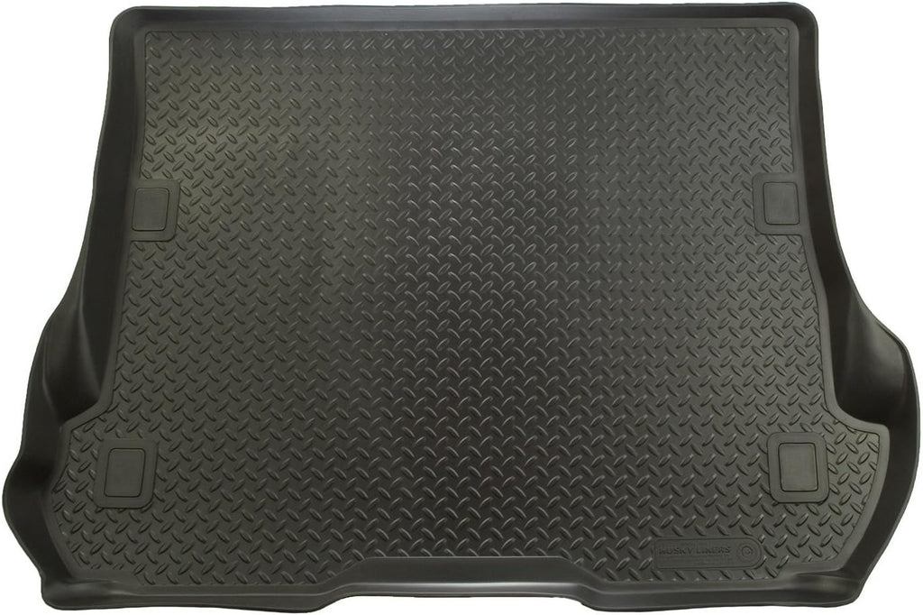 Husky Liners Classic Style Series | 2011-2017 Jeep Wrangler 4 Door, 2018 Jeep Wrangler JK 4 Door | Cargo Liner, Black | 20551