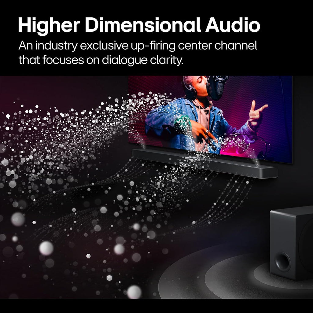 LG 48-Inch Class OLED evo C4 Series Smart TV 4K Processor Flat Screen with Magic Remote AI-Powered with Alexa Built-in (OLED48C4PUA, 2024), 3.1.1 ch. Sound Bar with Dolby Atmos