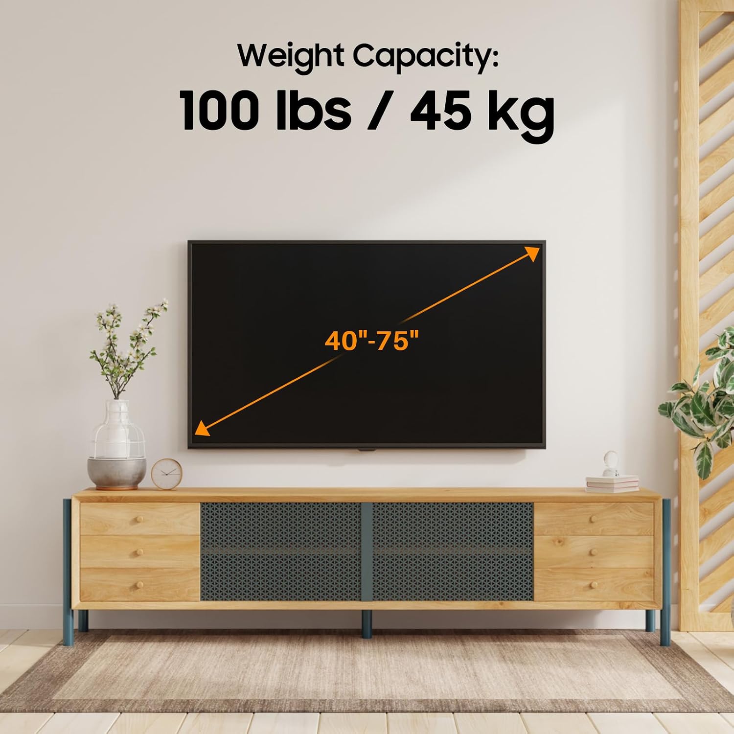 SYLVOX Outdoor TV, 55-Inch Waterproof Smart TV, 2000 nits Full Sun TV, 4K, Dolby Atmos, Waterproof Soundbar, & Adjustable Wall Mount