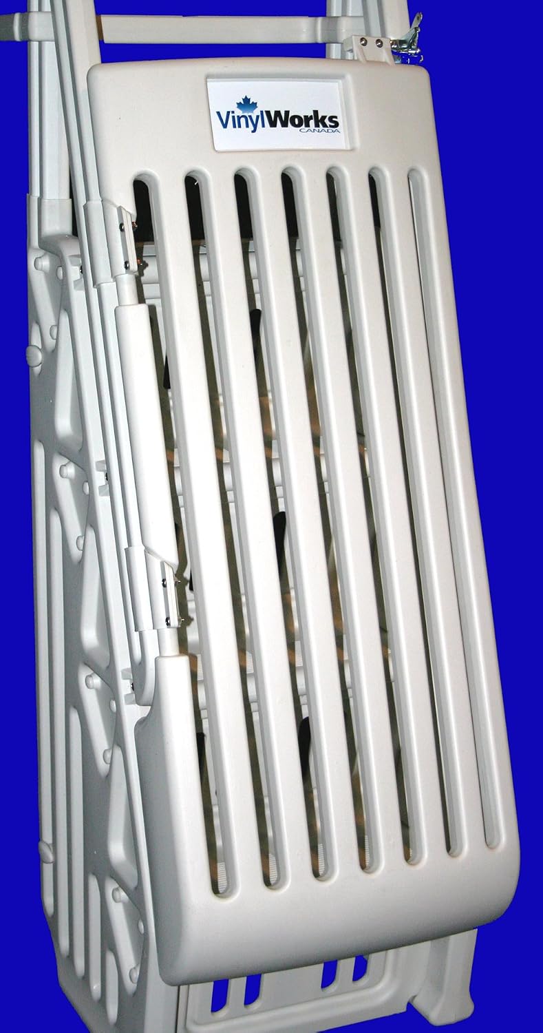 Blue Wave Neptune A-Frame Entry System for Above Ground Pools - White