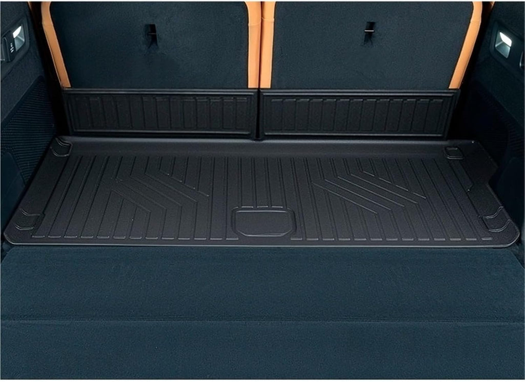 for Zeekr 9X 2025 2026 Car Floor Mat Trunk Mats TPE & Cargo Liner All Weather Accessories(Red 1pair)