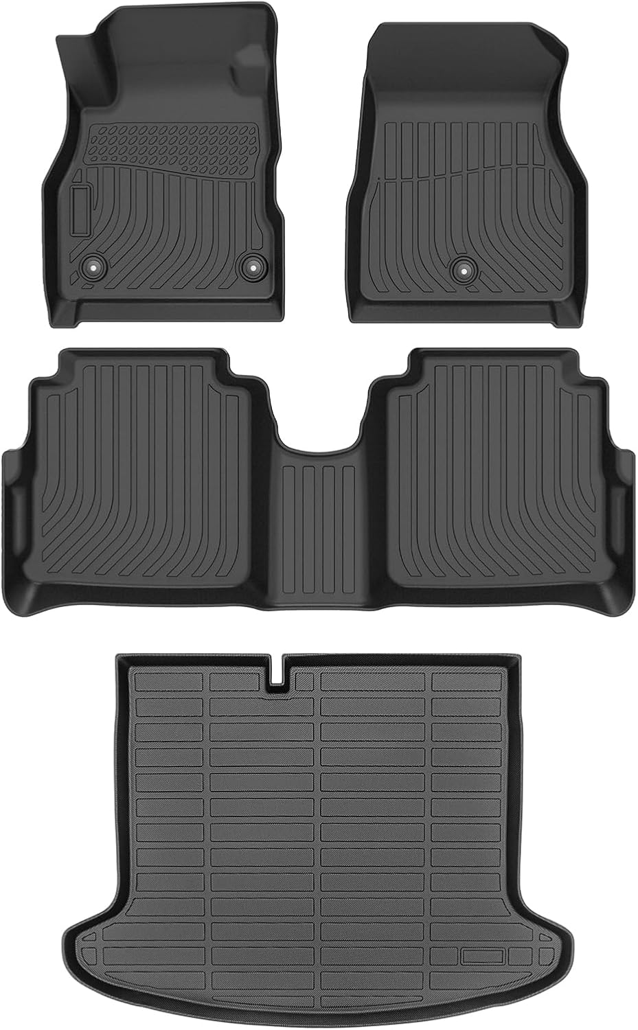 Cartist Floor Mats for Nissan Kicks 2018-2024, All Weather Cargo Liner for Nissan Kicks Accessories, Heavy Duty Car Mats, Car Accessories