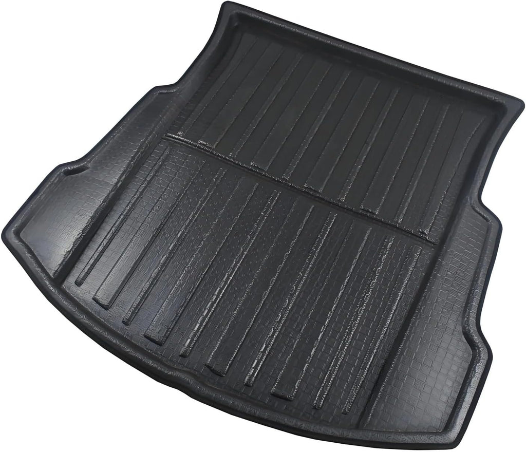 Car Cargo Mat Boot Liner Compatible for Tesla Model 3 Model Y Floor Mat Front Rear Trunk Protections Non-Slip Waterproof(Model 3 Front)