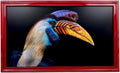 32, 43, 50 & 55 Inch Handmade wood ornate TV Frame for Samsung The Frame TV. GLOSSY RED (not for use with other models) (55 INCH)