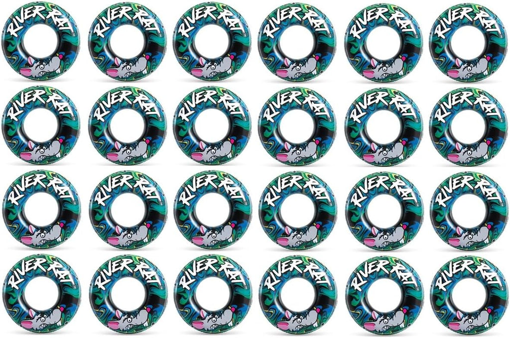 Intex 24-Pack River Rat 48' Inflatable Tubes for Lake/Pool/River | 24 x 68209E