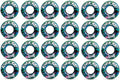 Intex 24-Pack River Rat 48' Inflatable Tubes for Lake/Pool/River | 24 x 68209E