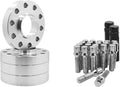 4 Pc 5x112 MM Hub Centric 25 MM & 30 MM Wheel Spacers 66.6 Wheel Bore + Chrome M14x1.5 Conical Spline Tuner Bolts Aftermarket Wheels Works with Audi 2009 + A4 A5 A6 A7 A8 S4 S5 S6 S7 + More