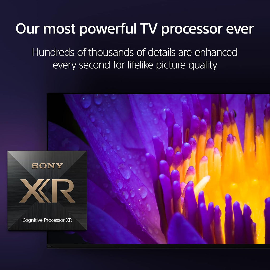 Sony OLED 83 inch BRAVIA XR A80L Series 4K Ultra HD TV: Smart Google TV with Dolby Vision HDR and Exclusive Gaming Features for The PlayStation® 5 XR83A80L- 2023 Model,Black