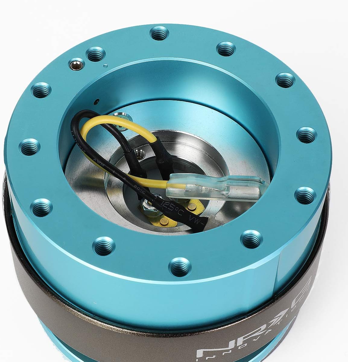 Auto Dynasty NRG Innovations SRK-200MF Steering Wheel Quick Release Adapter Gen 2.0 Minty Fresh Body/Titanium Ring