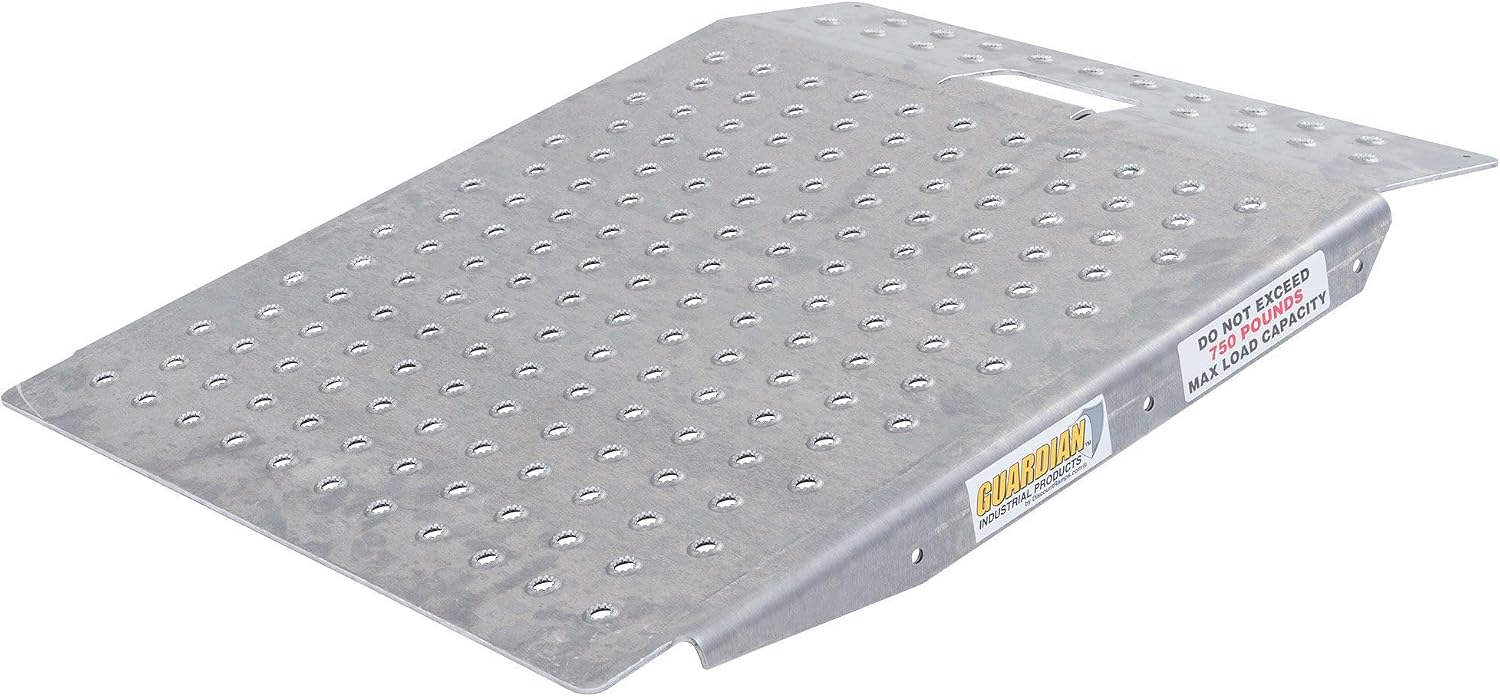 Guardian Shed Ramp for Lawnmower ATV Golf Cart, 1,500 lb Capacity