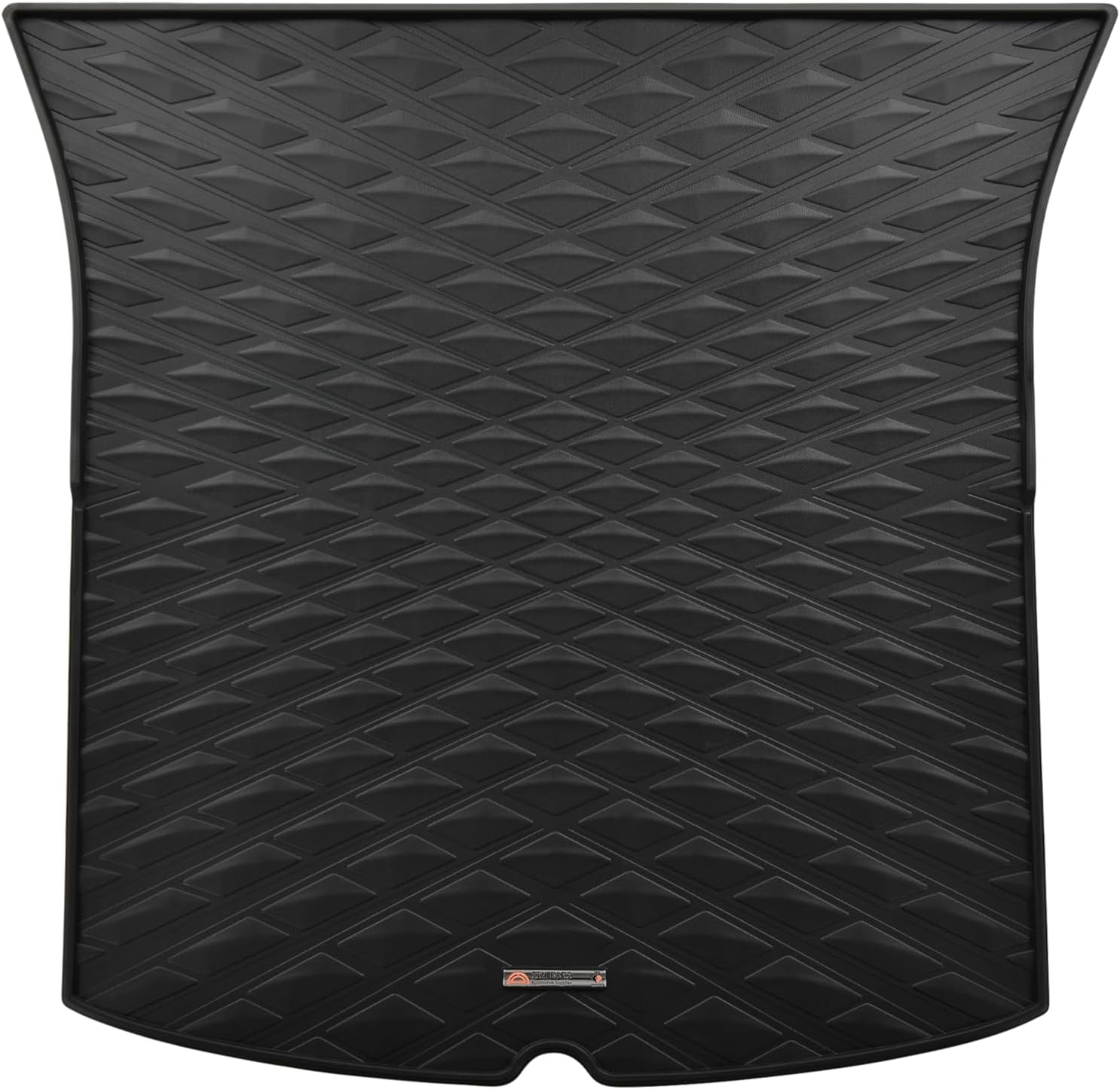 Coverado Floor Mats Full Set, Cargo Liners Compatible with Tesla Model Y 5 Seat 2024 2023 2022 2021 2020, All Weather TPE Cargo Liner Floor Liners, Trunk Floor Mat BlackGray Two-Tone