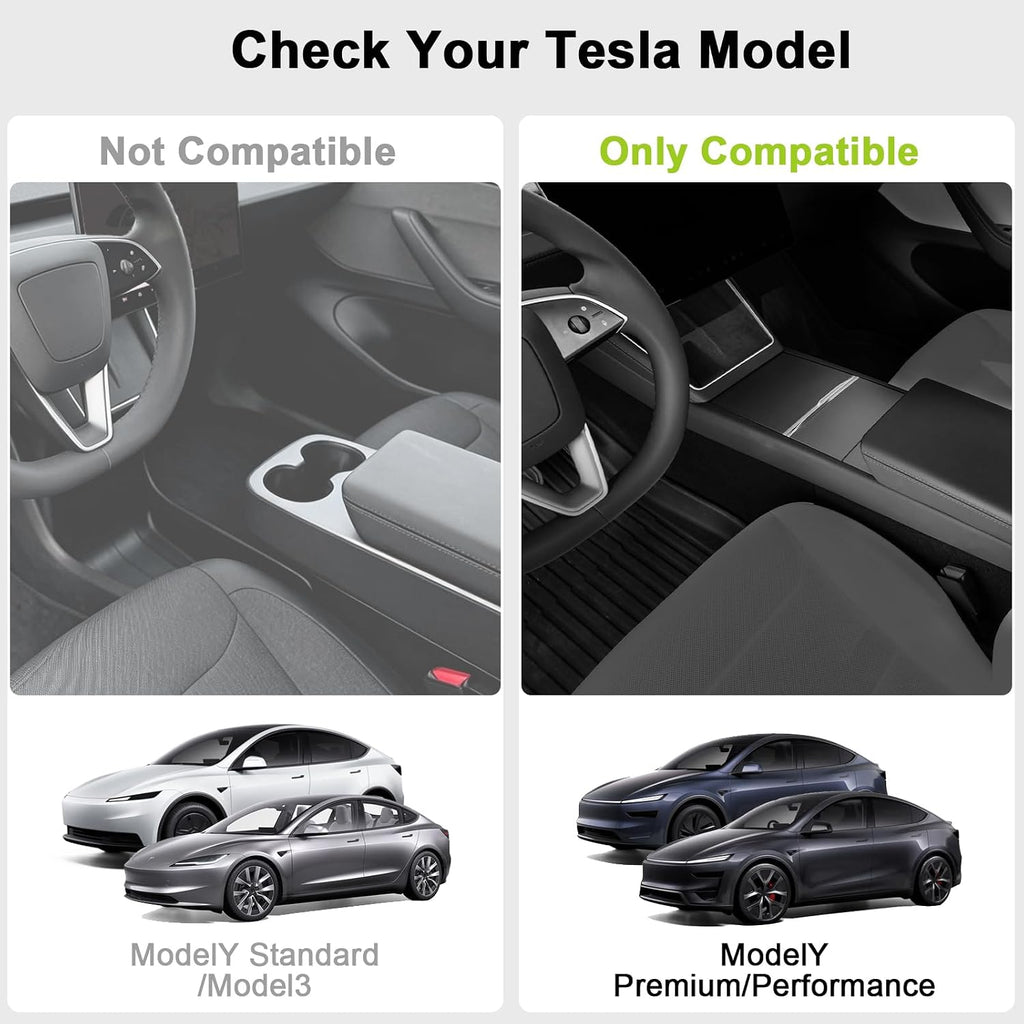 Floor Mats for 2025 2026 Tesla Model Y Juniper, 8PCS All Weather Full Set Cargo Liners Accessories, 3D TPE Odorless Trunk Frunk Rear Mats & Trunk Sill Guard for 5-Seater (Not Fit 7-Seat & Standard)