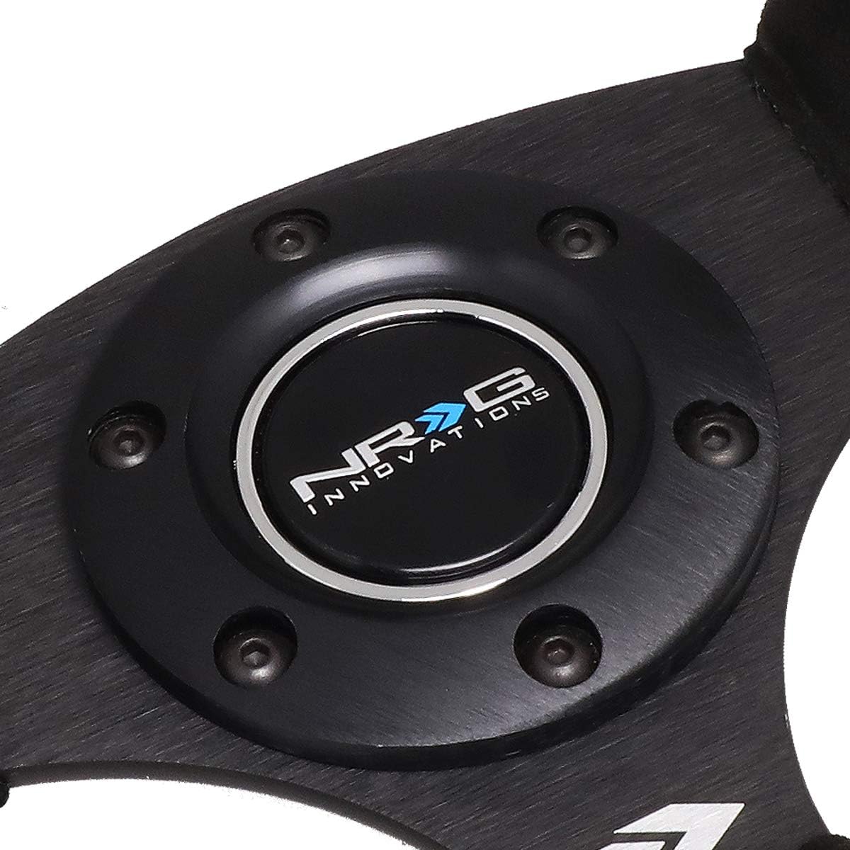 NRG REINFORCED STEERING WHEEL RST-023MB-S + USPL STICKER