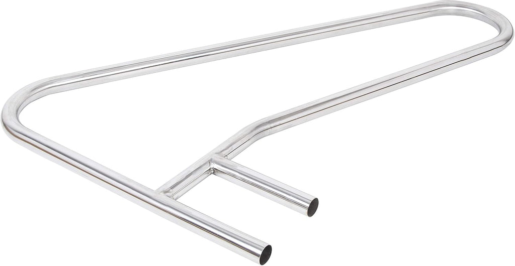 ECOTRIC Pool Handrail Swimming Pool Stair Rail 49-3/8'X35-3/8 304 Stainless Steel Deck Mounted Cross Brace 300Lbs Load Capacity