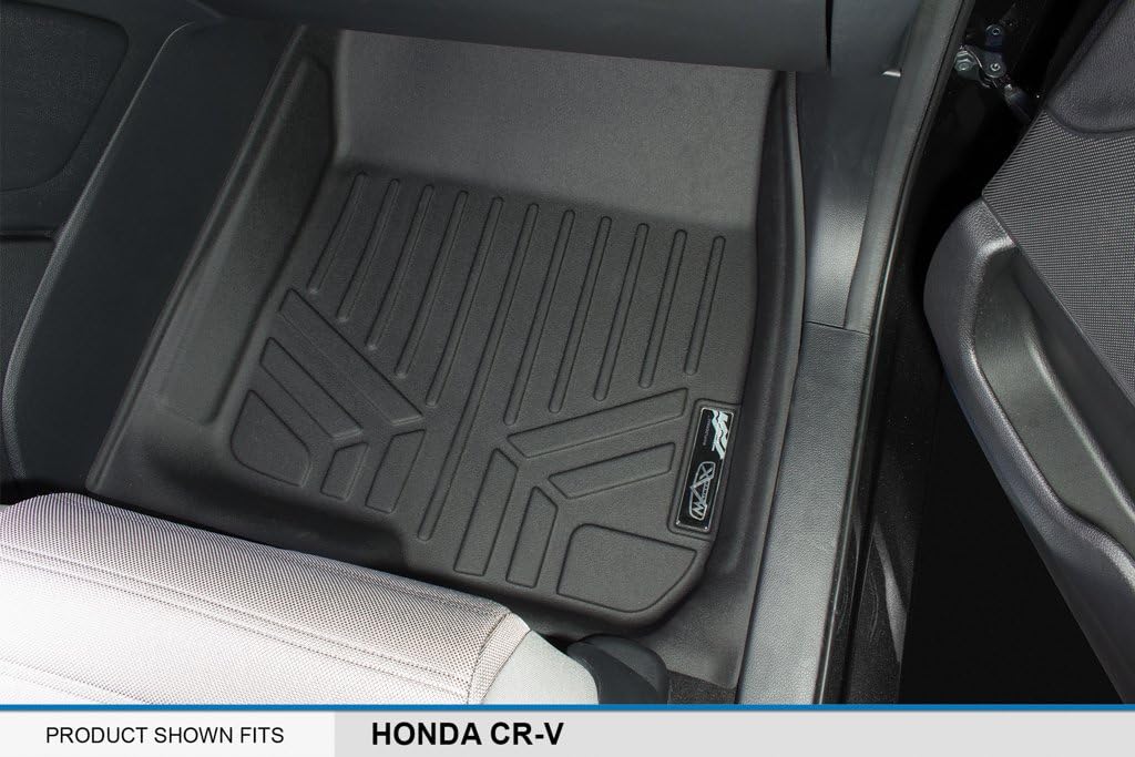 SMARTLINER Custom Fit Floor Mats 1st Row Liner Set Compatible with 2017-2022 Honda CR-V