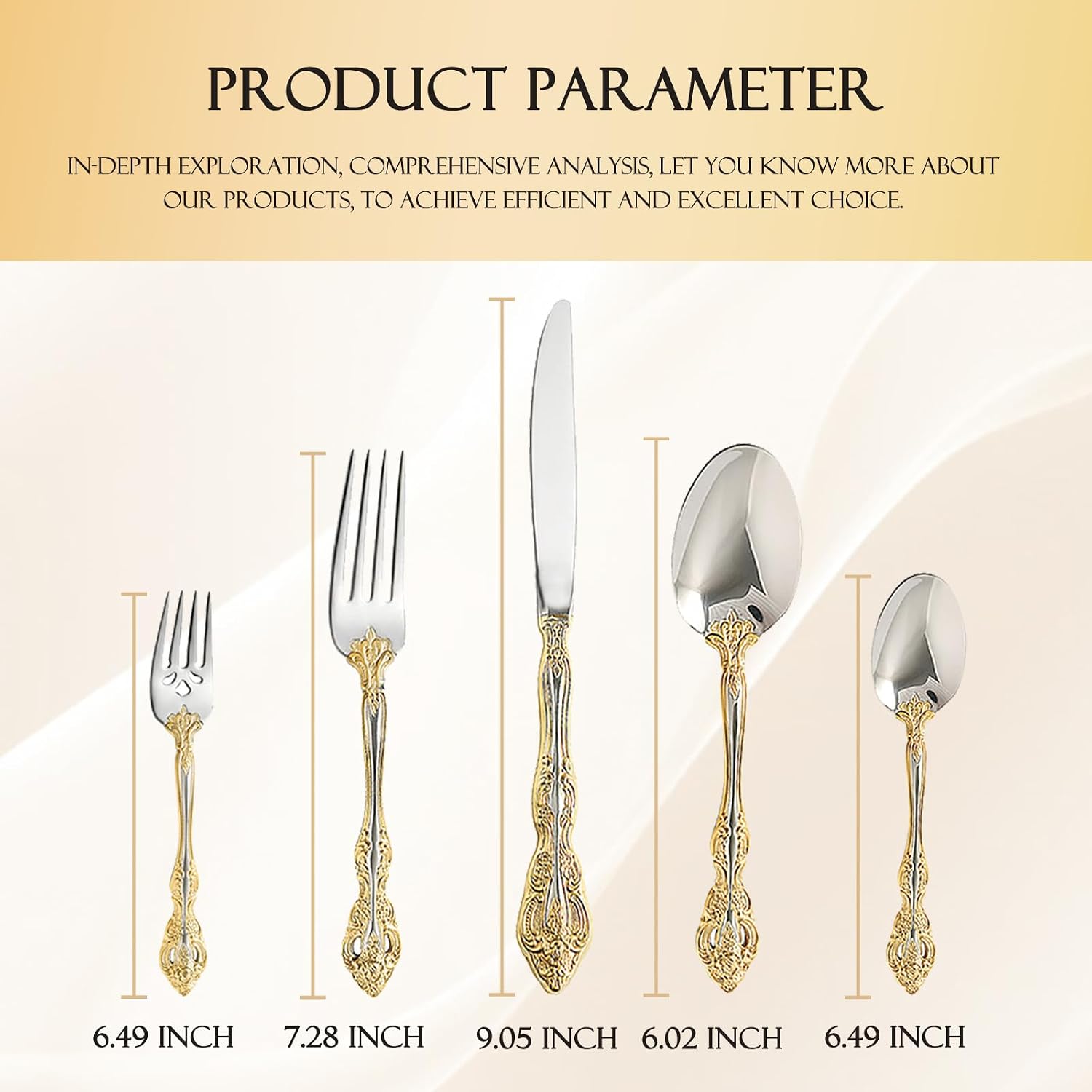 10-piece exquisite cutlery set,service for 2 people,18/10 stainless steel flatware sets, utensils tableware set for eating,dishwashe safe