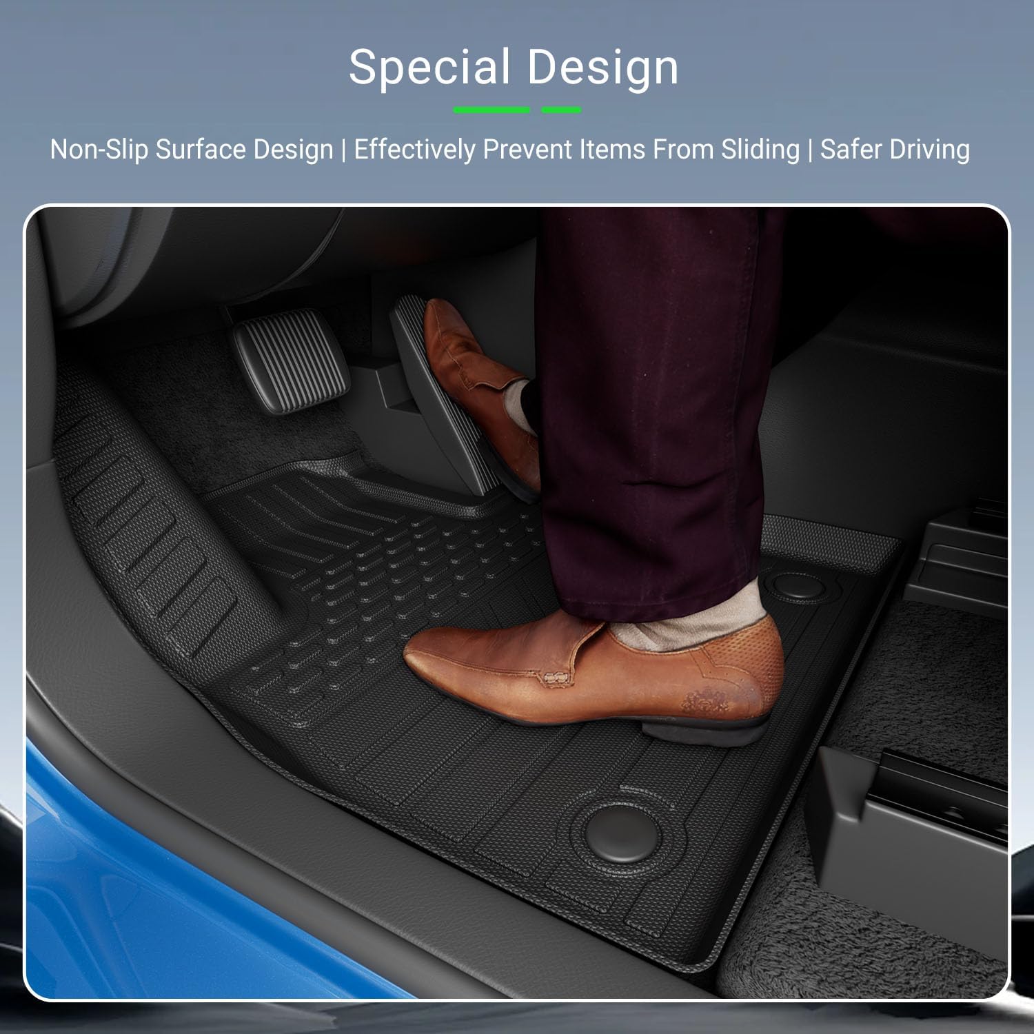 xipoqix Floor Mats Compatible with 2020-2026 Ford Explorer Trunk Mat Backrest Mats TPE Replacement for 7 Seats 2020-2026 Ford Explorer Accessories (Trunk Mat with Backrest Mat+Floor Mat)
