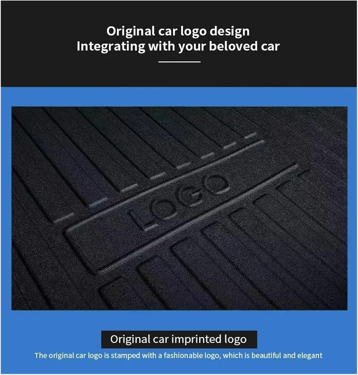 TPE Auto Boot Mats Compatible with Toyota RAV4 Car Accessories RAV 4 XA50 Compatible with Suzuki Across 2019-2023 Cargo Area Pad Anti-Scratch Accessories(Trunk Mat)