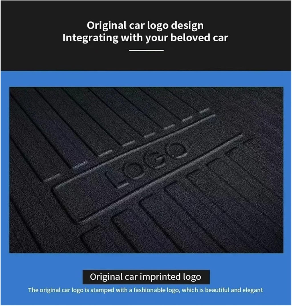 TPE Auto Boot Mats Compatible with Toyota RAV4 Car Accessories RAV 4 XA50 Compatible with Suzuki Across 2019-2023 Cargo Area Pad Anti-Scratch Accessories(Back Cushion)