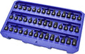 Astro Tools 78142 42pc 1/4' Drive Low Profile Nano Impact Bit Socket Set