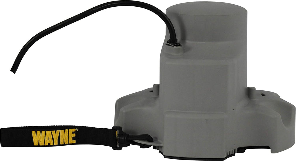 WAYNE WPCP250-1/4 HP Automatic Pool Cover Pump with 25 Foot Power Cord - Up to 1,900 Gallons Per Hour - Automatic On/Off Water Removal Pool Cover Pump
