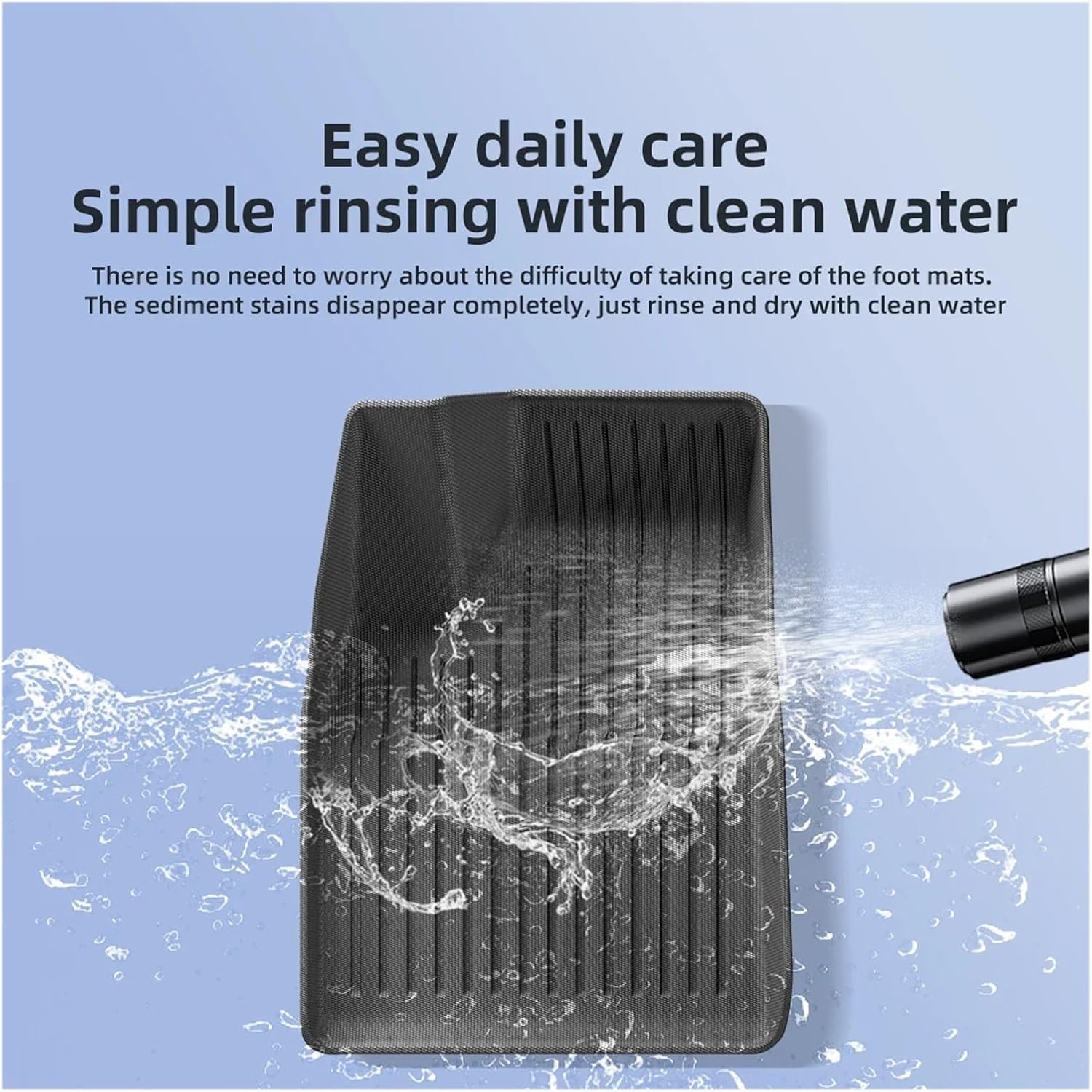 Compatible with Tesla Model X 2024 5/6/7 Seat TPE 3D Car Floor Mats Cargo Liner Trunk Pad Waterproof Protective Left Rudder(7seats 9PCS)