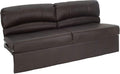 RecPro Charles RV Jackknife Sofa | Love Seat | Sleeper Sofa | Length Options 62', 68', 72' (72 Inch, Chestnut)