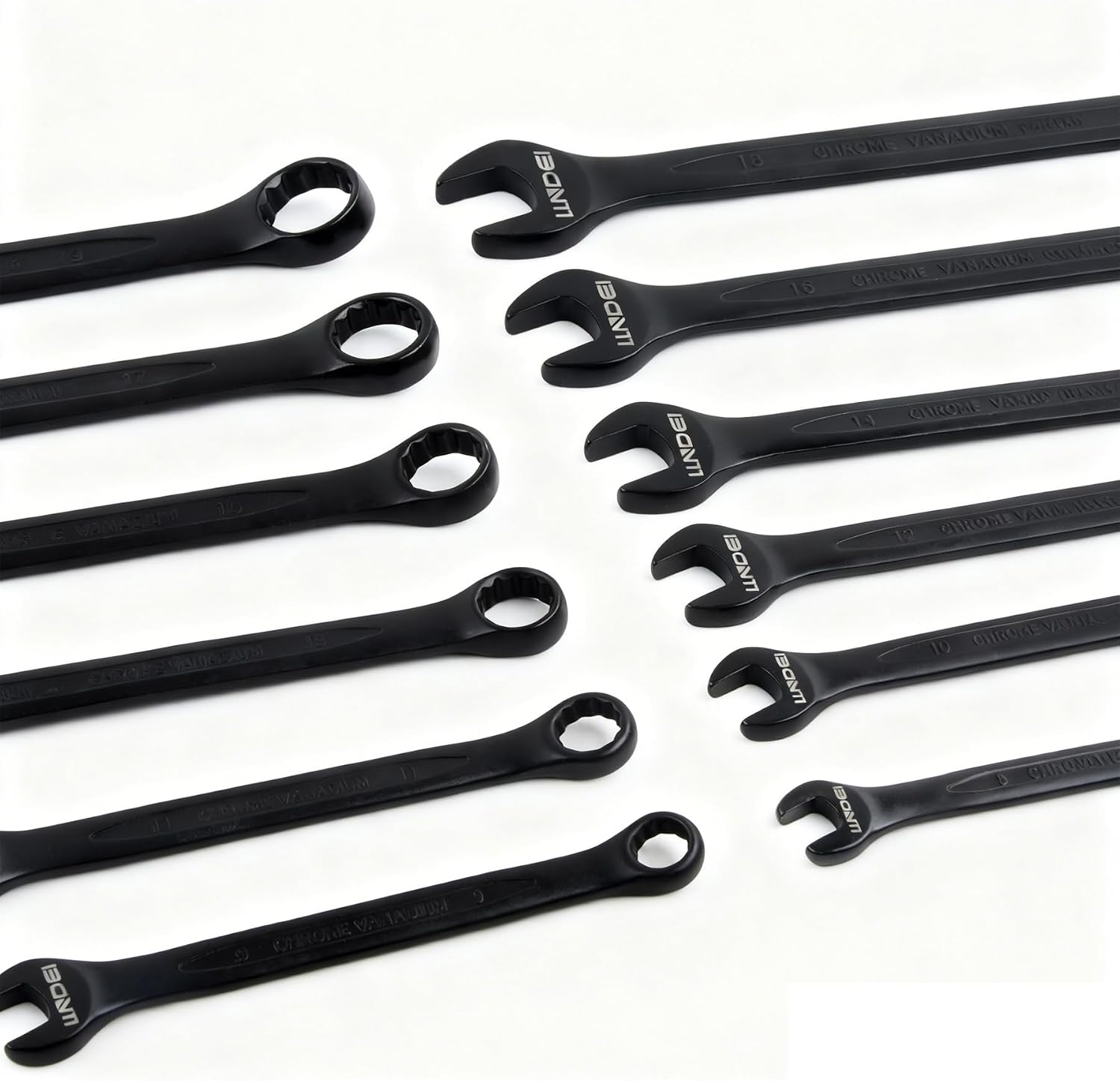 LLNDEI Mechanics Tool Set and Socket Set, 1/4' 3/8' 1/2' Drive Deep and Standard Sockets 12 Point, 390 Pcs SAE and Metric Mechanic Tool Kit with Bits, Combination Wrench